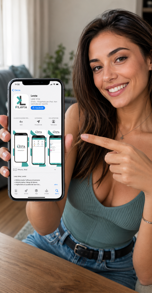 Installa FilaVia Lesta su Iphone